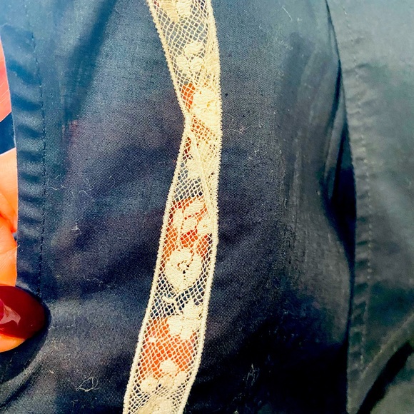 Paul Smith blue cotton sleeveless top blouse - Picture 3 of 4